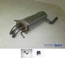 Auspuff Endtopf + Anbauteile f&uuml;r Mercedes-Benz C240 + C320 W203 5/00-