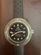 Zodiac Super Sea Wolf 1000m Chronometer Bronze Case Ltd Ed /82 Good Condition