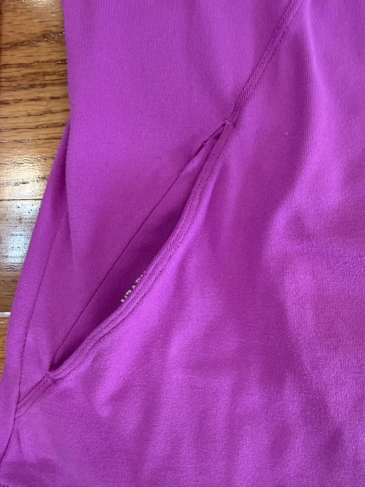 Pulôver feminino ASICS 1/4 com zíper corrida treino atlético esporte M - Imagem 3 de 4