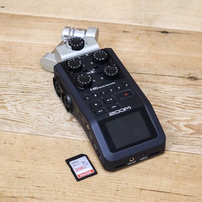 Zoom H6 Digital Handheld Recorder XY H-6 Portable Handy U265863