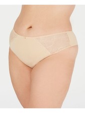 INC Intimates Beige Thong Underwear Plus 1X