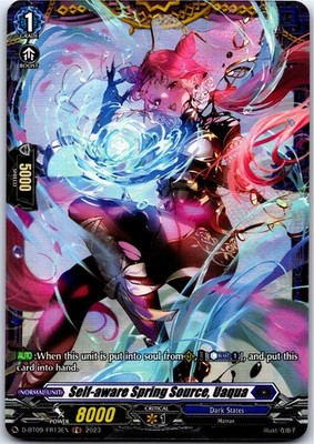 SELF-AWARE SPRING SOURCE, UAQUA (FR) D-BT09/FR13EN CARDFIGHT!! VANGUARD MP