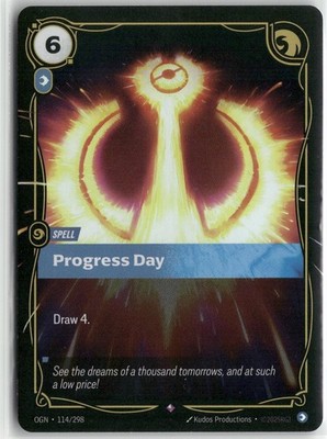 Progress Day 114/298 Foil Riftbound Origins League of Legends 2025