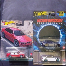 Hot Wheels Premium BMW Lot of 3 '01 BMW M5, 2021 BMW M5, BMW M3 E46 F F