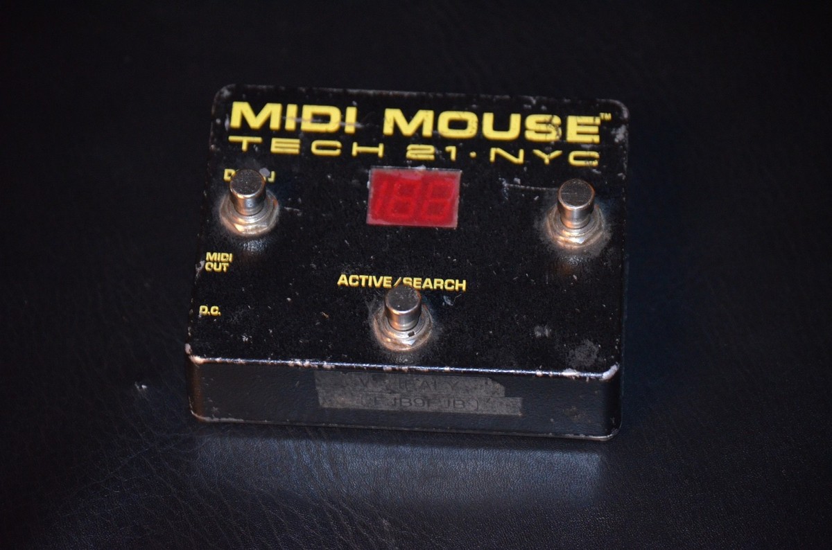 TECH21 MIDI MOUSE 0 MIDI Tech — Neil Jubal