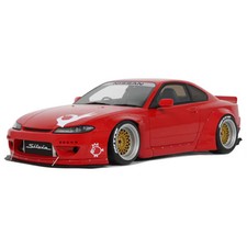 OTM1115 1/18 Rocket Bunny Nissan Silvia S15 2014 Red [Resin Cast Mini Car]