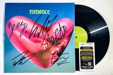 Grian Chatten Fontaines D.C. 5x Band Signed ROMANCE Vinyl Album EXACT Proof JSA Grian Chatten Fontaines D.C. 5x Band Signed ROMANCE Vinyl Album EXACT Proof JSA