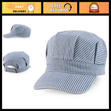 Classic Cotton Train Engineer Conductor Adjustable Cap - Stylish Comfortable H