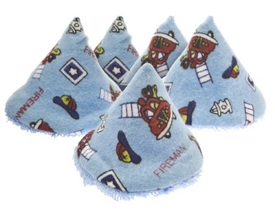 Pee-Pee Teepee Firedog Blue - Laundry Bag, 5 pieces