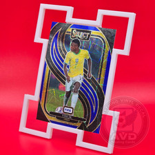2024-25 Select FIFA Mezzanine Prizm Blue Laser Vinícius Jr #163 Brazil World Cup