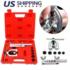 Double Flaring Copper Aluminum Soft Steel Brake Line Brass Tubing Tool Kit Double Flaring Copper Aluminum Soft Steel Brake Line Brass Tubing Tool Kit