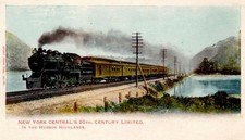 New York Central 20th Century in the Hudson Highlands Post Card