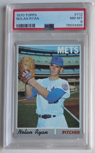 1970 Topps - Nolan Ryan #712 PSA 8