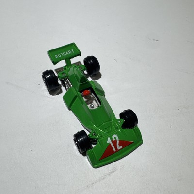 Vintage Yatming #1312 BRM P201 Autoart #12 Formula 1 Indy Racecar 1:64 Diecast