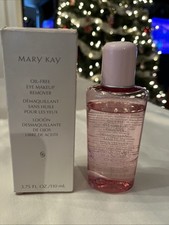 W New Mary Kay Oil Free Eye Makeup Remover Full Size 3.75 fl oz