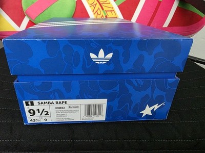 adidas Samba Bape World Cup Pack White Forest KJ8852 Men New Sz