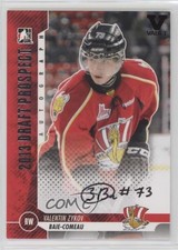 2013 ITG Draft Prospects Silver Vault Black Valentin Zykov #A-VZ2 Auto 0c6