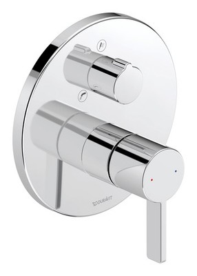 Duravit D-Neo Einhebel-Wannenmischer Unterputz - Chrom Hochglanz - DE5210012010