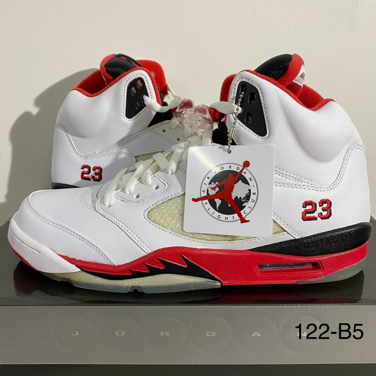 Air Jordan 5 Retro 2006 Fire Red m8.5 w10 Jordan 5 Retro 2006 Fire Red | eBay main image 3