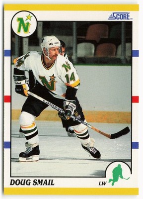 1990-91 Doug Smail Score Rookie and Traded - Minnesota North Stars