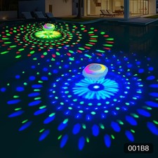 Floating Pool Lights 2-Piece Color Changing IP68 LED R013