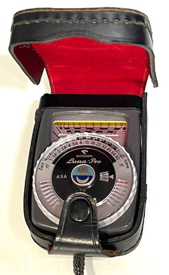 Vintage Gossen Luna-Pro Handheld Ambient Light Meter For Film Cameras W/Case