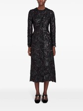 Giambatista Valli Embroidered Openwork Maxi Coat NWT $7,300 Sz 42 US 6