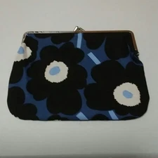 marimekko m1127 Gamaguchi Bag Vintage Excellent Condition Unspecified Color