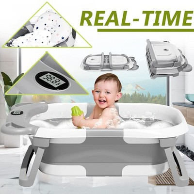 Baby Badewanne mit Real-Time Thermometer Pad Baby Born Bathtub Kinderbadewanne