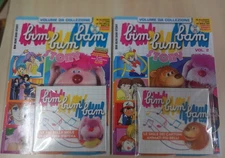 Bim Bum Bam Story 1 & 2 Volumi + 2 CD sigle Cartoni Anime Cristina D'Avena