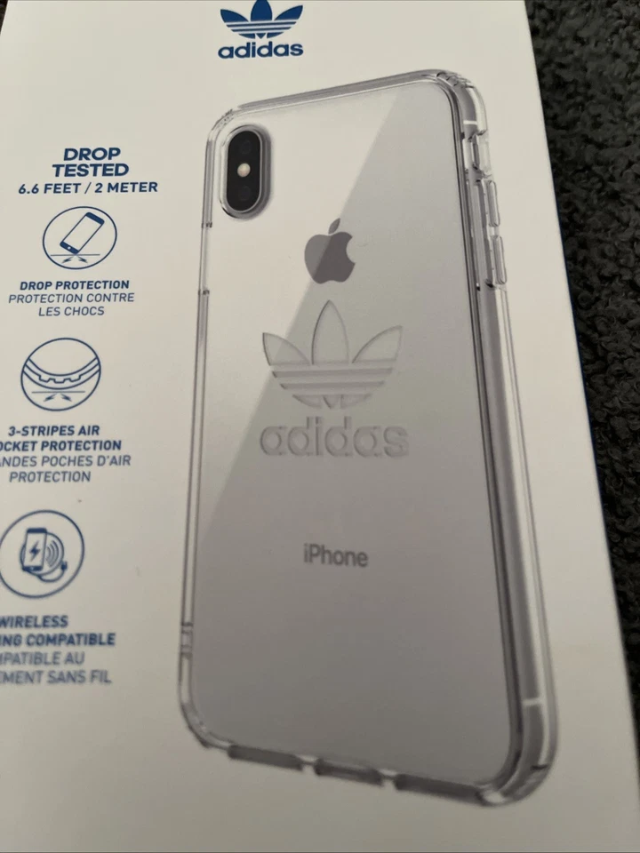 Adidas Funda Protectora Transparente Apple iPhone x/Xs Nueva En Caja Original Foto 4 de 4