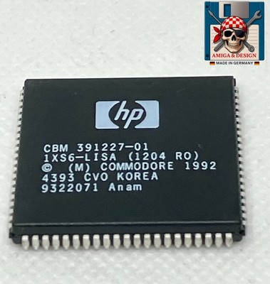 Commodore Amiga LISA Chip CBM 391227-01 1XS6-LISA IC A1200 A4000 CD32 NOS New