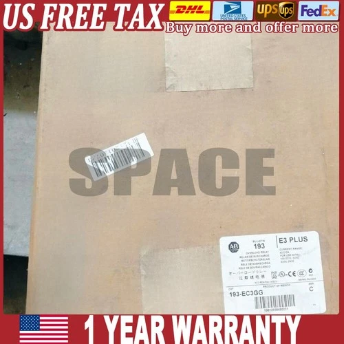 Allen-Bradley 193-EC3GG 193EC3GG E3 Plus 42-210A Overload Relay US Free Tax