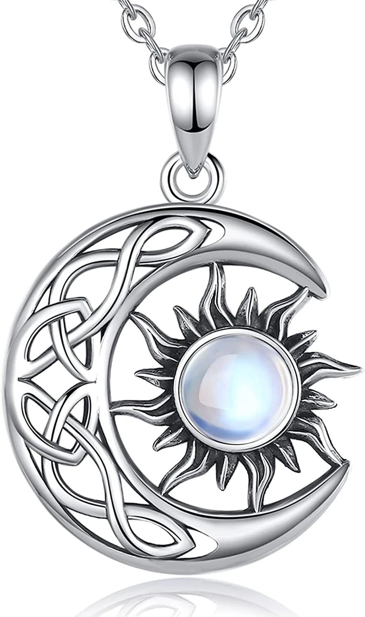 Celtic moon best sale pendant