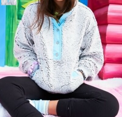 justice sherpa pullover