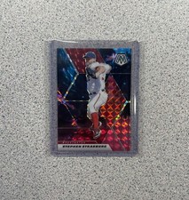 2021 Panini Mosaic Baseball #166 Stephen Strasburg Nebula 1/1 WS MVP RARE