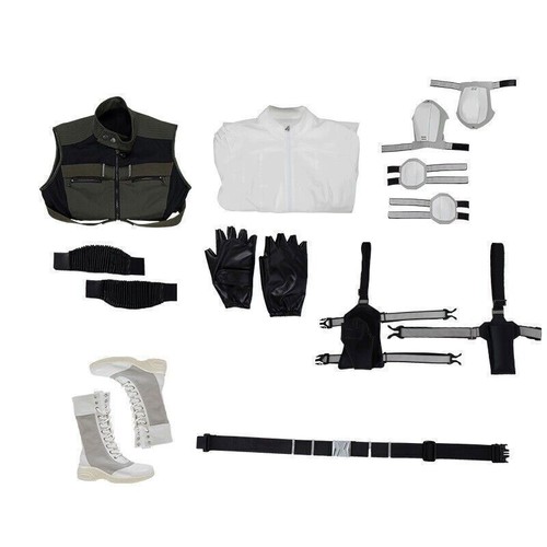 2023 HOT Black Widow Yelena Belova Halloween Cosplay Costume White Jumpsuit Vest - Picture 11 of 16