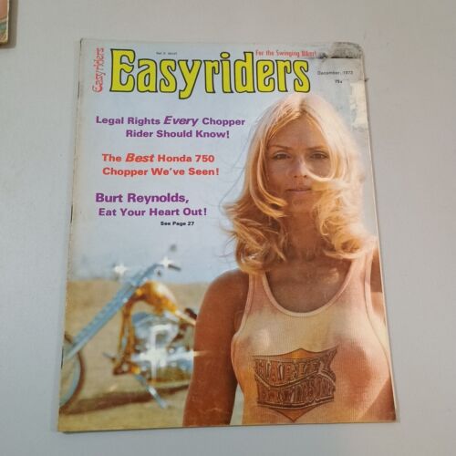 Easyriders Zeitschriften, 1972 Band 2 Feb, April, Okt, Dez Biker Motorrad, 4 Stück - Bild 13 von 17