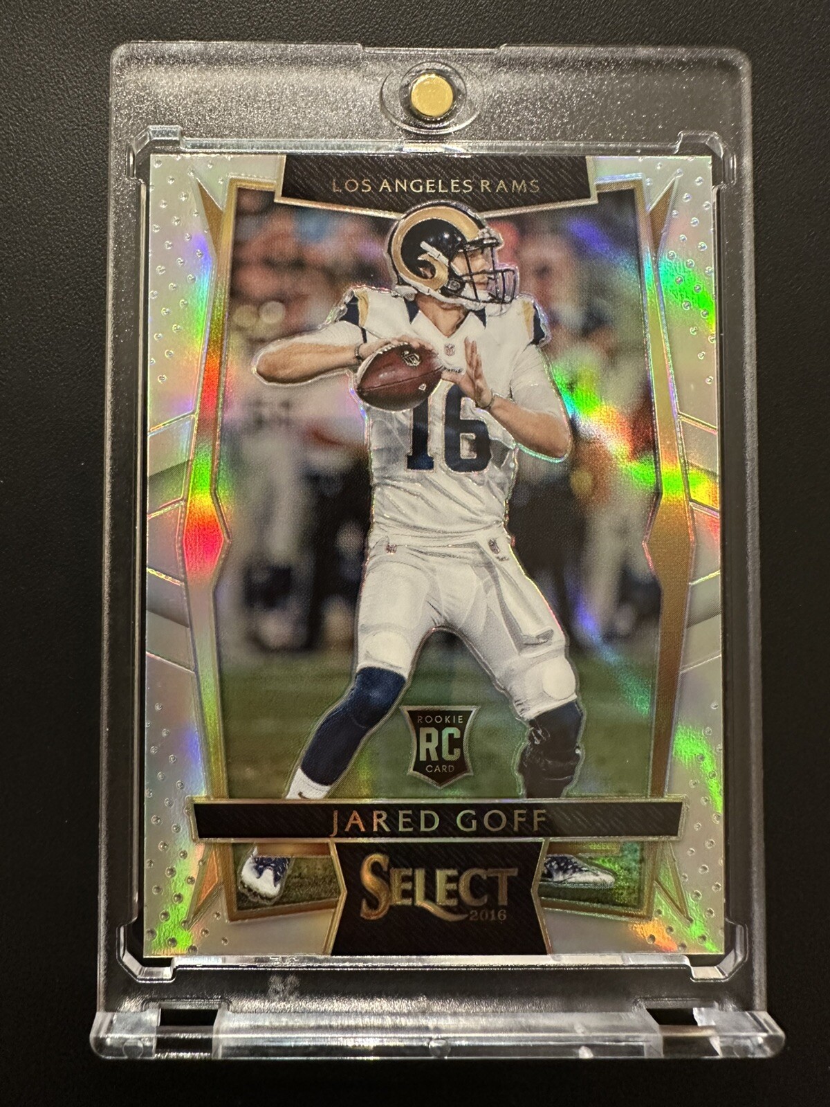 2016 Panini Select Concourse Jared Goff #63 Holo SILVER Prizm - Pics🔥🔥!!