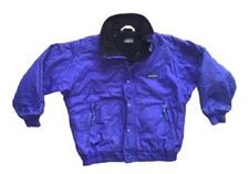 Vintage Patagonia Insulated Jacket Youth Med check Measurements Purple/Blue