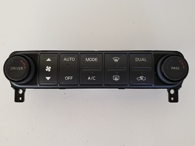 07-08 Maxima 27500 ZK30A Climate Control Panel Temperature Unit A/C Heater