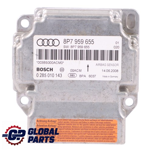 Audi A3 8P Luft Modul SRS Systemsteuerung Sensor ECU Einheit 8P7959655