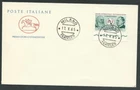 1965 ITALY FDC HORSE ITU NO ARRIVAL STAMP - KI18