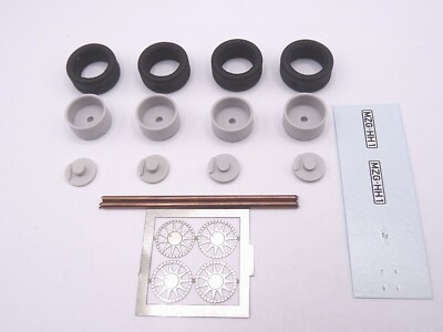 Alezan Models . Accessoires 1/43 . Pack De 4 Roues + Decals : Bmw Z1