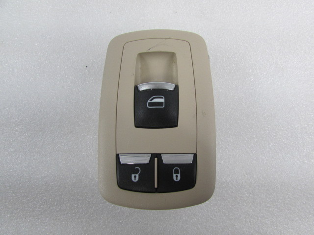 Maserati Ghibli, LH Rear Window and Lock Switch, Tan, Used, P/N 670013822