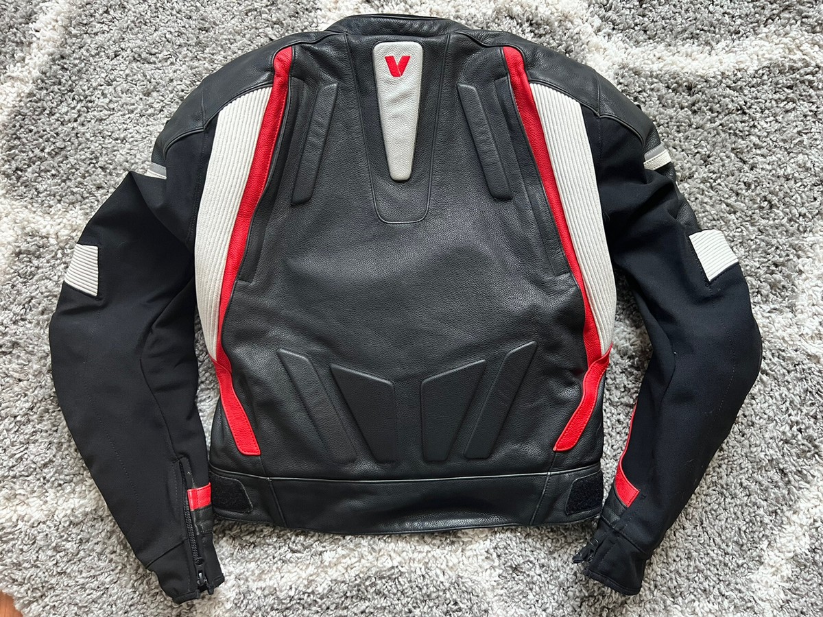 vanucci motorradjacke leder