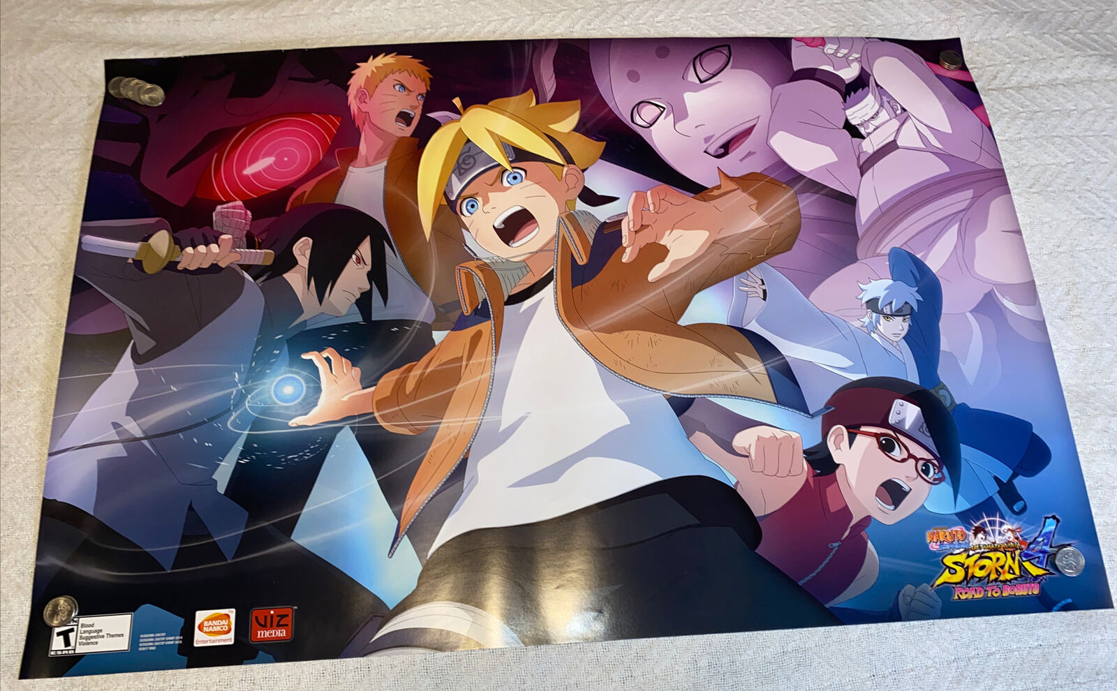 POSTER (11 x 17 inches): Naruto Shippuden Ultimate Ninja Storm 4