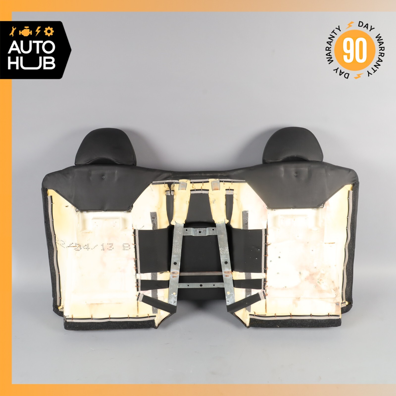 13-18 Maserati GranTurismo S M145 Rear Upper Top Seat Cushion Black OEM
