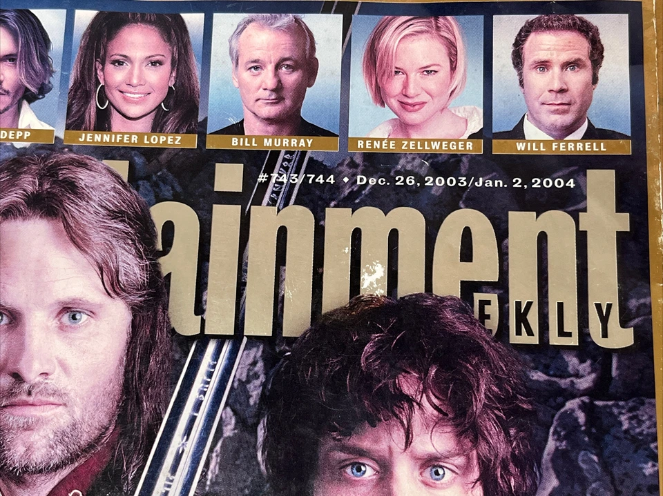 Entertainment Weekly Best Of 2003 Lord Of The Rings Double Issue #743/744 - Image 2 of 4