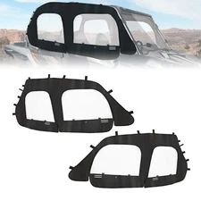 4-Seater UTV Cab Enclosure Soft Upper Door for Polaris RZR XP 4 1000 2014-2023